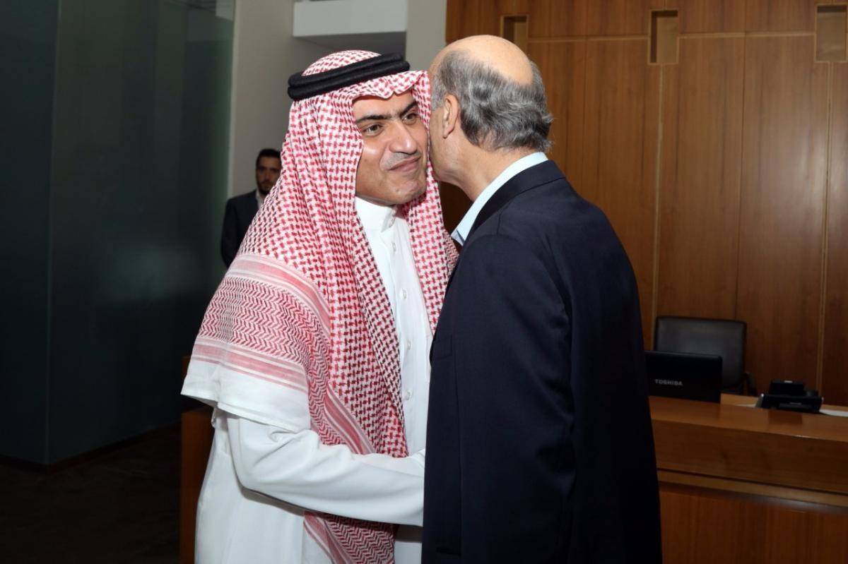 السبهان التقى جعجع: الطقس جميل دوماً في معراب