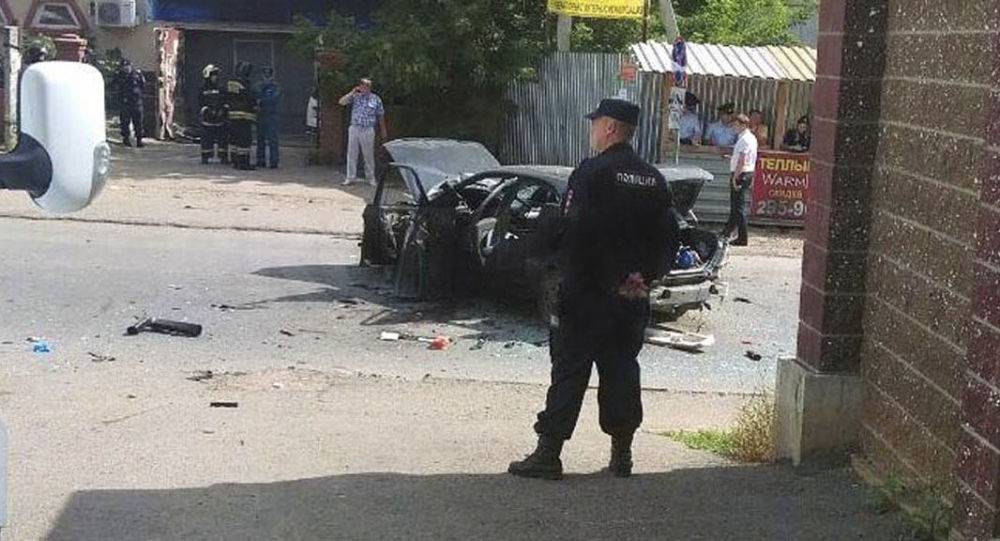 انفجار سيارة في "أوفا" يسفر عن إصابة شخص بجروح