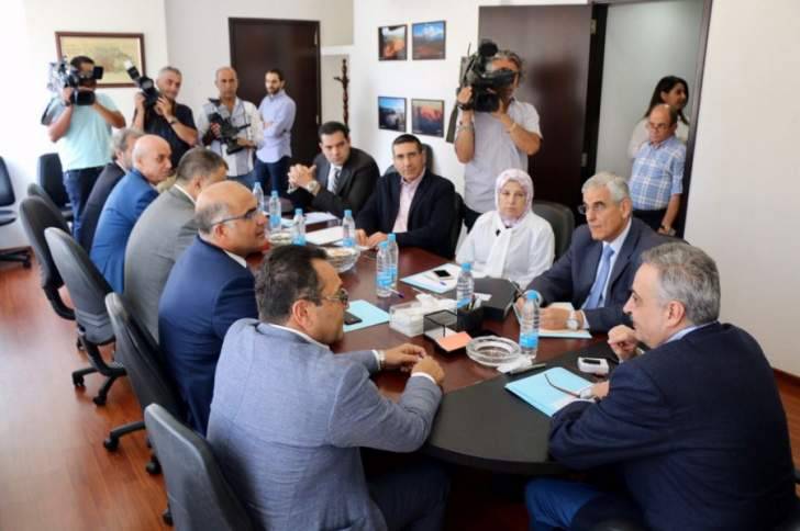 أرسلان ترأس اجتماعا للجنة مناقشة مشروع قانون اقفال ملف المهجرين