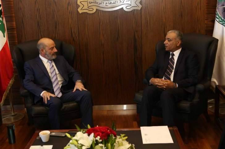 الصراف عرض مع سفير العراق التطورات الراهنة