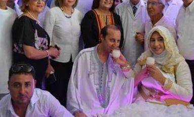 عشقهما هزمَ المرض.. تعارفا بغرفة غسيل الكلى وتزوجا في المستشفى!