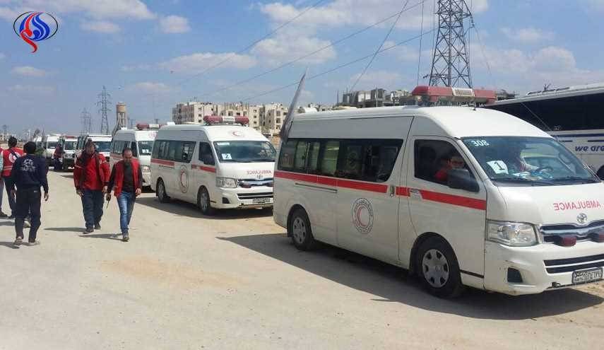 بالفيديو - خروج 25 جريحاً لتنظيم "داعش" من القلمون!