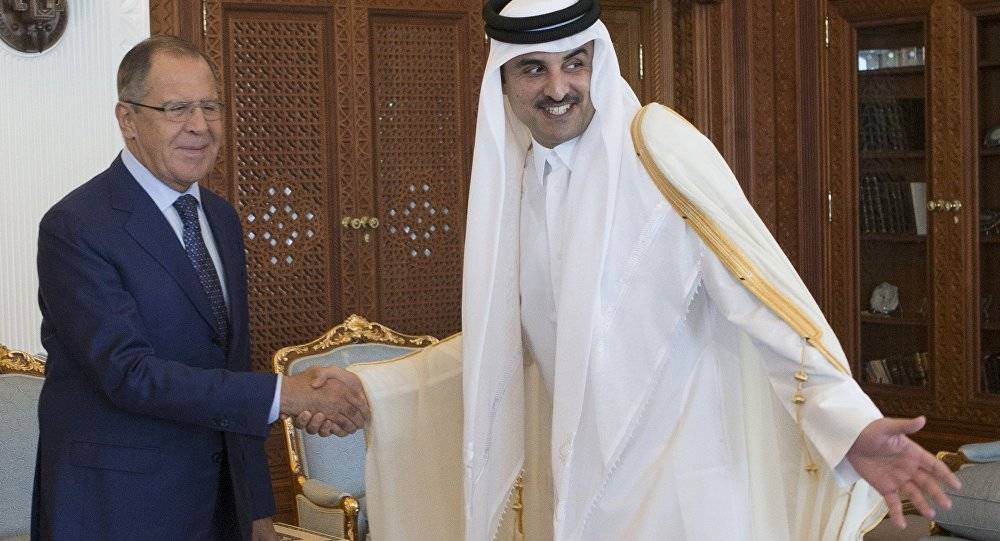هذا ما يناقشه لافروف مع أمير قطر "خلف الأبواب المغلقة"