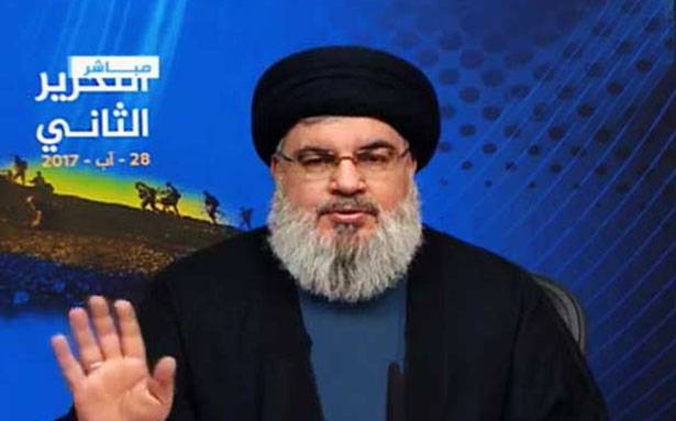 نصر الله: نحن أمام تحرير كامل للأراضي اللبنانيّة وتأمين الحدود مع سوريا