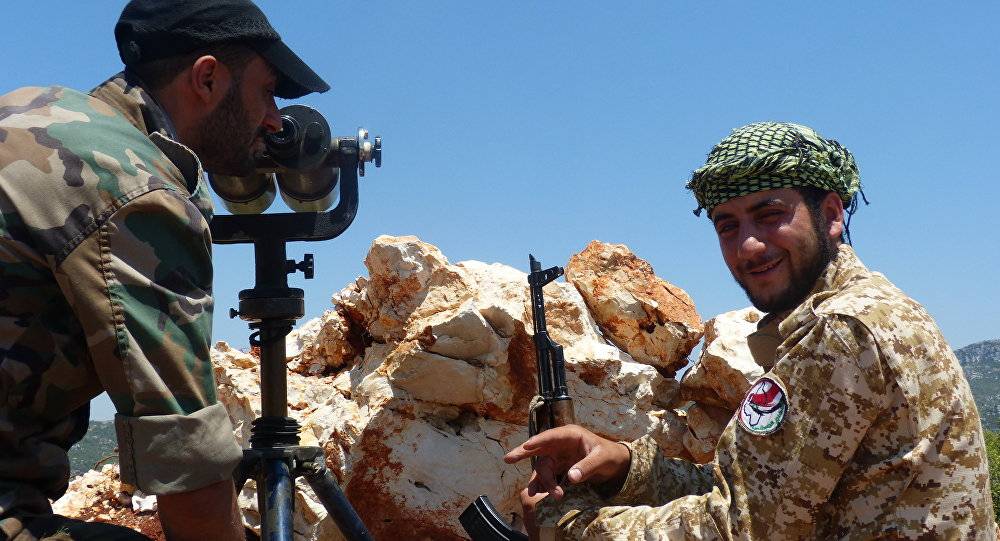 بالفيديو...مسلحو "داعش" يهربون من مواقعهم المجاورة لبلدة عقيربات السورية
