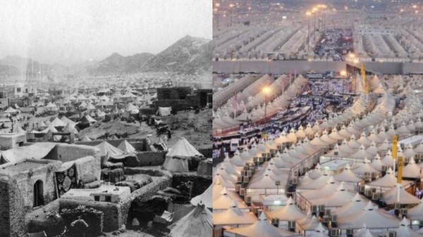 منى.. من بيوت الطين إلى أكبر مدينة خيام بالعالم