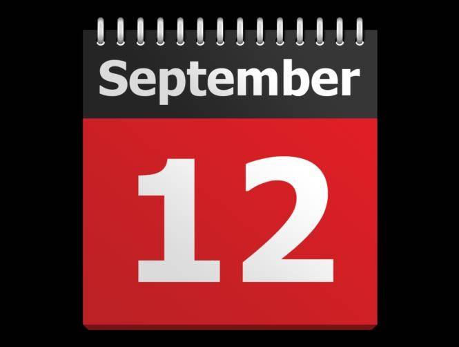 ترقّبوا يوم 12 أيلول