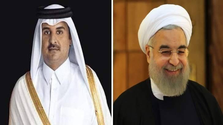 أمير قطر: مستعدون لتعزيز العلاقات مع إيران في جميع المجالات