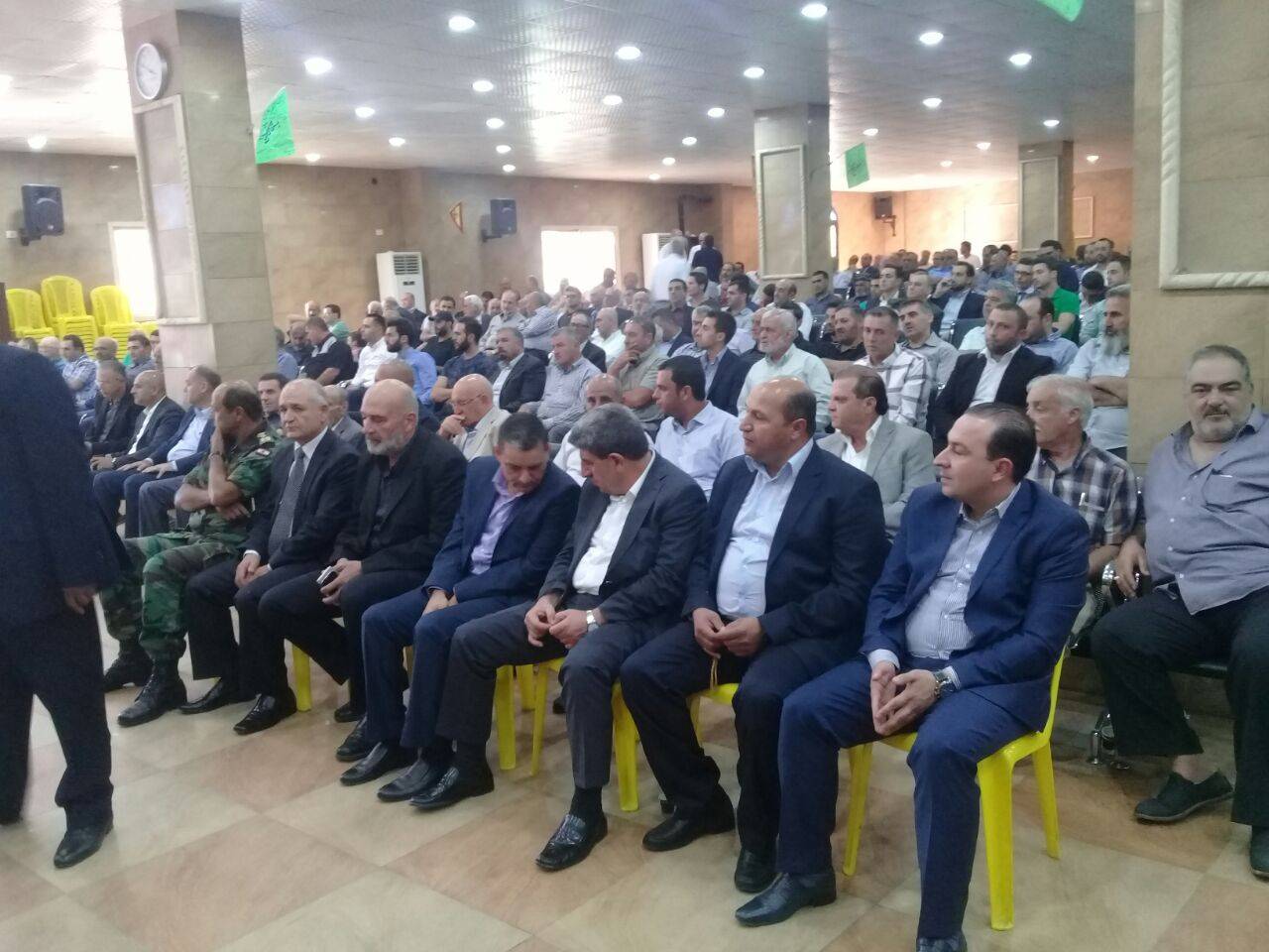 تشييع العقيد بشير الموسوي في النبي شيت في حضور ممثل لبري