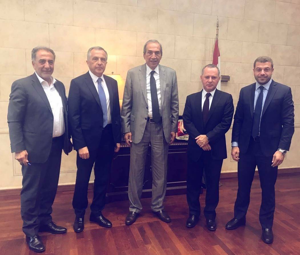 رئيس بلدية زغرتا اهدن وعريجي عرضا مع الجسر مشاريع انمائية
