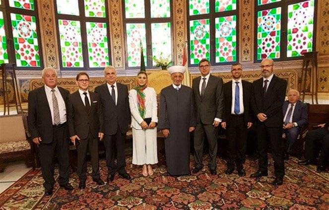 وفد من لجنة العمل الوطني في التيار هنأ دريان بالعيد ناقلا رسالة من باسيل