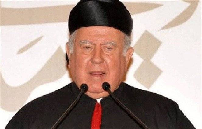 المطران مطر نعى المونسنيور طوبيا أبي عاد‎