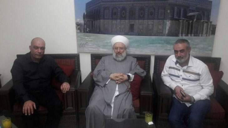قائد القوة المشتركة بسام السعد جال على عدد من الفعاليات الفلسطينية واللبنانية