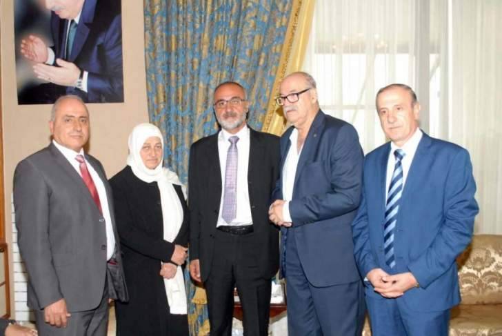 بهية الحريري استقبلت وفداً من نقابة المعلمين في لبنان