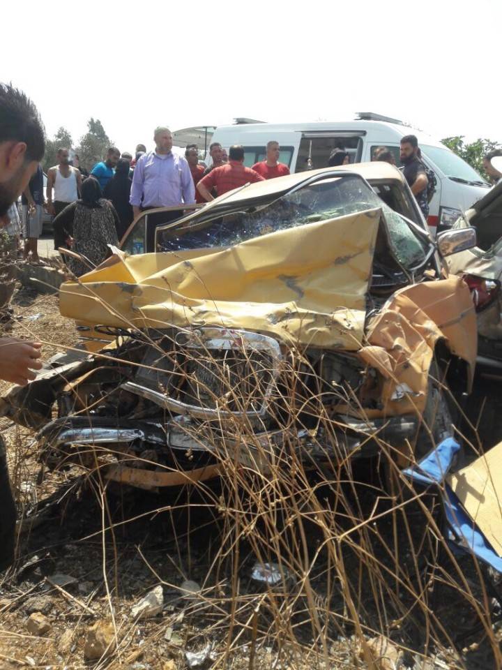 12 جريحاً في حادث سير على طريق الهرمل