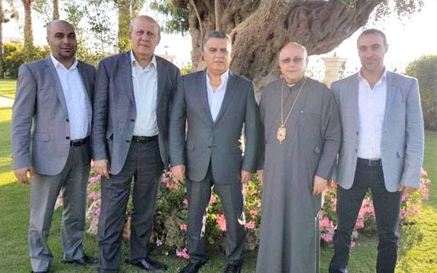 ابراهيم التقى درويش و«أنصار الوطن»
للتهنئة بالأضحى وعيد الأمن العام