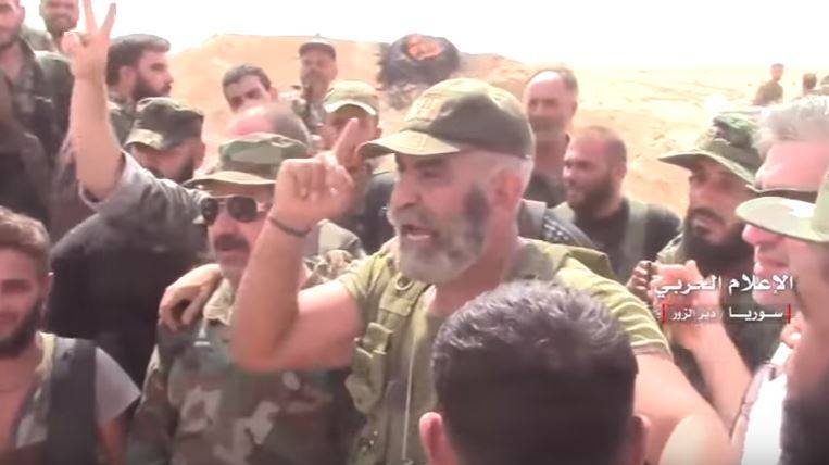 هذا اول ما قاله العميد عصام زهر الدين بعد كسر الحصار عن دير الزور!