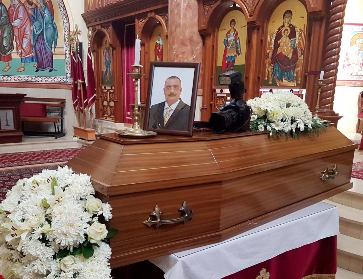 المصور في رئاسة الجمهورية كميل صنصيل الى مثواه الاخير