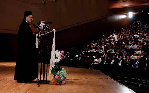 إفتتح مُؤتمر المدارس الكاثوليكيّة «الراعوية المدرسيّة»
الراعي : نطالب الدولة بدفع فرق زيادات الرواتب
لأننا نرفض أن توضع مدارسنا في مُواجهة مع المعلّمين والأهل