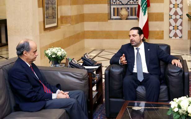 عرض العلاقات التجاريّة مع سفير إسبانيا
الحريري اطلع على مُساهمات البنك الدولي في بعض المشاريع الجاريّة