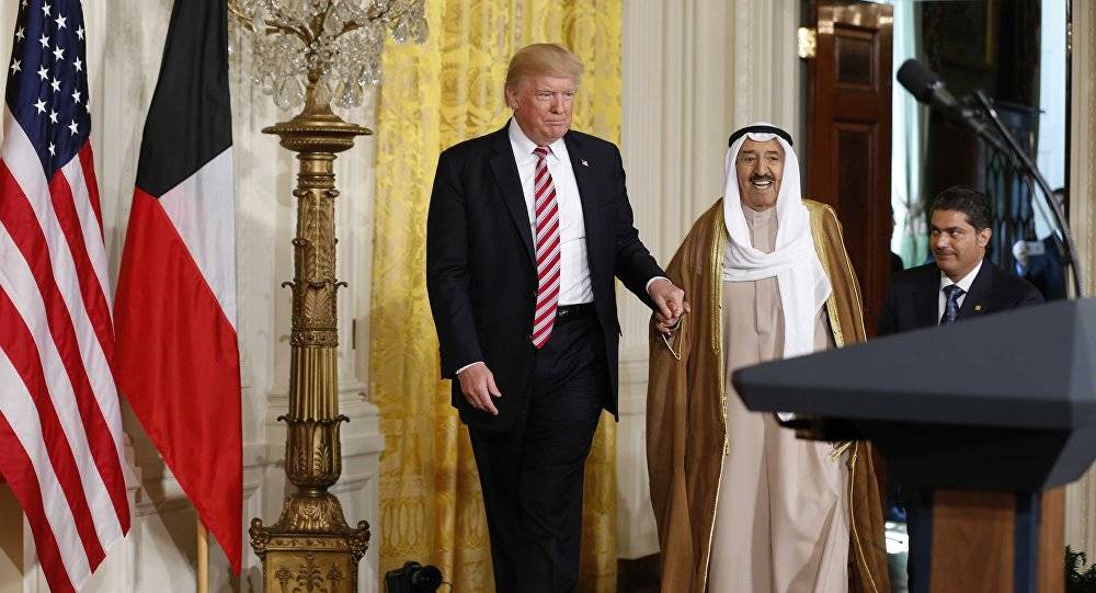 أمير الكويت: ناقشنا مع الرئيس الأمريكي الخلاف بين الأشقاء في الخليج