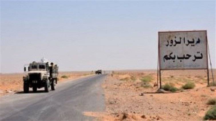 الجيش السوري يشن هجوما لفك الحصار عن مطار دير الزور