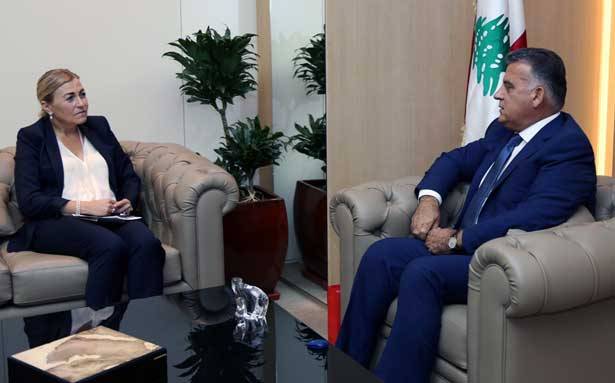 ابراهيم استقبل سفيرتيّ النروج والإتحاد الأوروبي