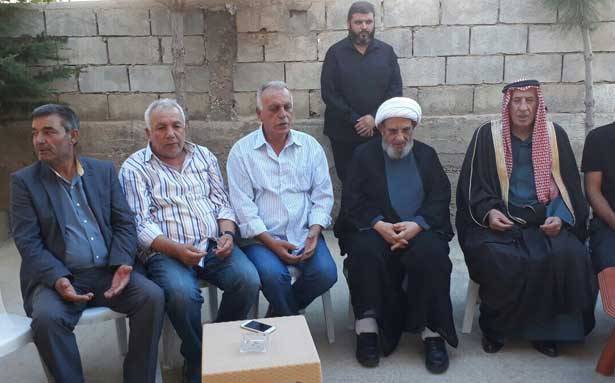 زار عائلات العسكريين الشهداء في البقاع
يزبك: تجمعنا الدماء والشهادات