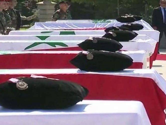 بالارز وماء الزّهر والمفرقعات.. استقبلوا نعش الشهيد مغيط