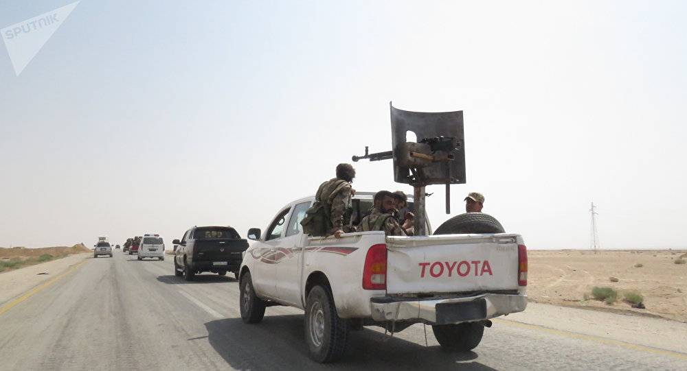 الجيش السوري يدخل دير الزور من محور السخنة