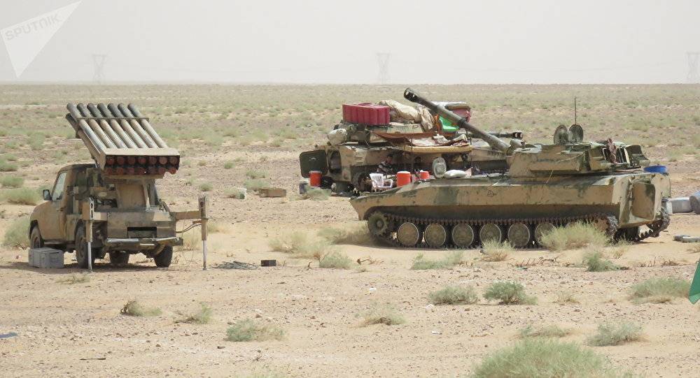 الجيش السوري يجتاح المنطقة المحيطة بمطار دير الزور