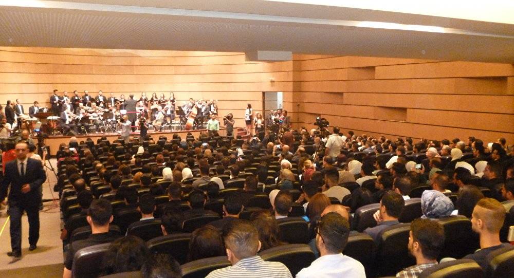 افتتاح مؤتمر الشباب الأول في سوريا