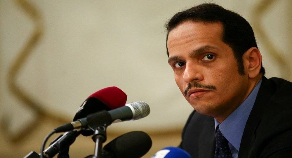 وزير خارجية قطر: حل الأزمة ينبغي أن يكون بعيدا عن سياسة "الإملاءات"