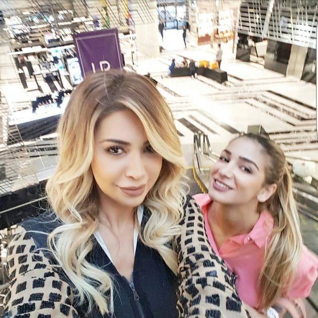 بالصور.. ابنة نوال الزغبي تعود إلى حضن والدها