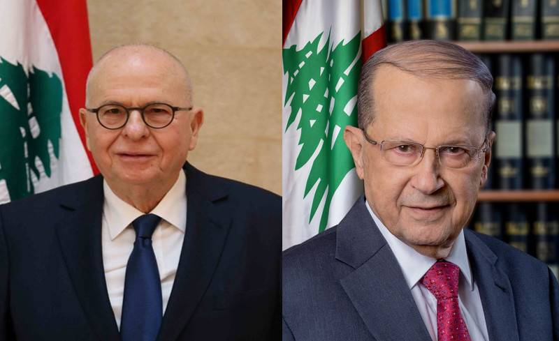 عون يتصل بكبارة مطمئناً على صحته
