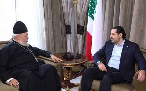 التقى في موسكو نيفون صيقلي
الحريري طلب من باسيل
تقديم شكوى ضدّ إسرائىل