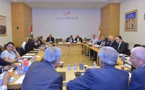 المجلس السياسي في «الوطني الحرّ»:
نُصرّ عـلى كلّ إصلاحات قانون الإنتخاب