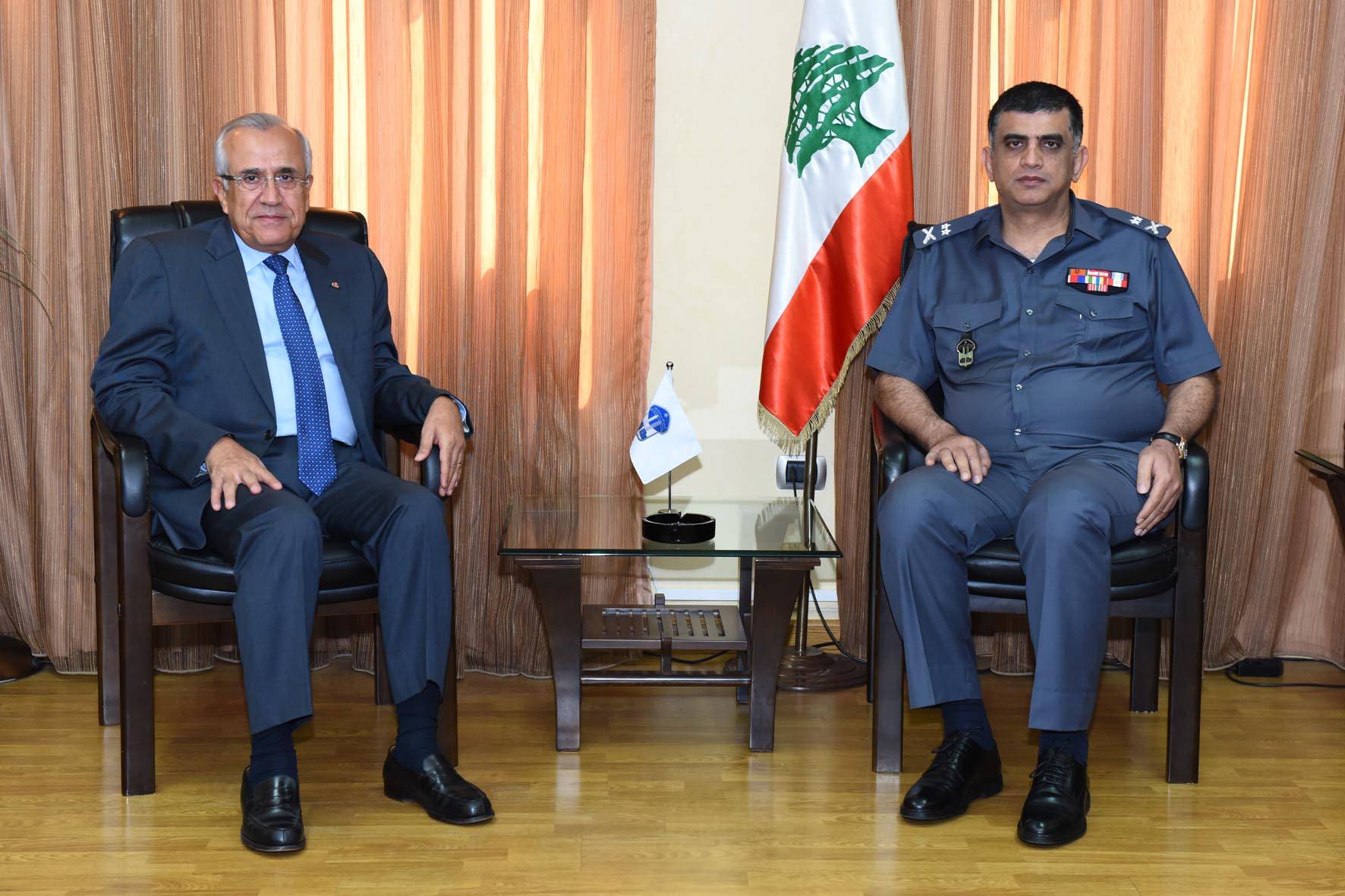 عثمان عرض مع سليمان الاوضاع في لبنان والمنطقة