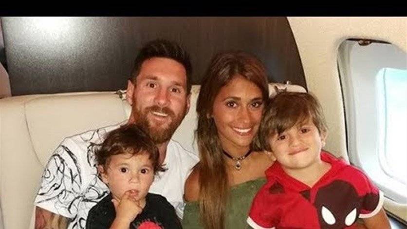 بالصور :هكذا احتفل ميسي بعيد ميلاد ابنه...