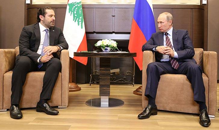 الحريري بحث وبوتين في مُساعدة لبنان عسكرياً