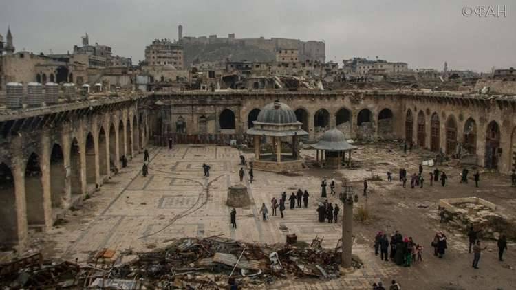 إعادة إعمار جامع حلب الكبير بهبة من هذه الدولة