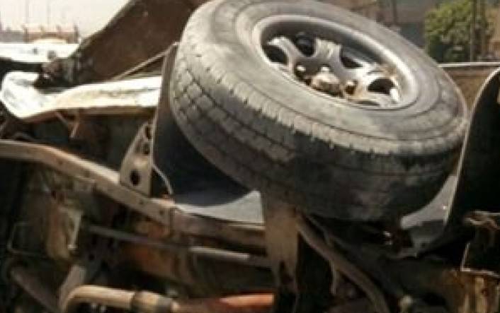 6 جرحى بإنقلاب سيارة في الزهراني