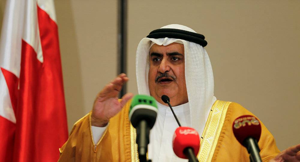 وزير خارجية البحرين يوجه رسالة لزعيم الحوثيين