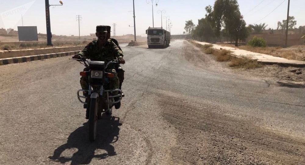 خط بين الجيش السوري و"قوات سوريا الديمقراطية" في ريف دير الزور لمنع التصادم