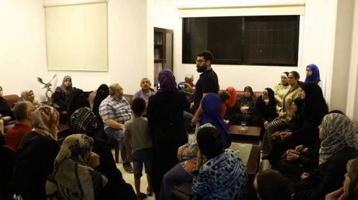 أسامة سعد يستقبل وفدا من أهالي موقوفي أحداث عبرا