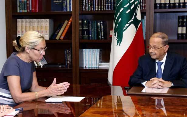 أثار الإنتهاكات الإسرائيليّة للسيادة اللبنانيّة
عون عرض وكاغ تحضيرات سفره الى نيويورك
لاسن : النصر الذي تحقّق في الجرود إنجاز مُهمّ للبنان