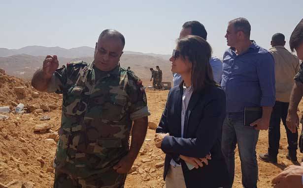 لاسن زارت اللواء التاسع في عرسال:
نُؤكّد دعم الإتحاد الأوروبي للجيش اللبناني