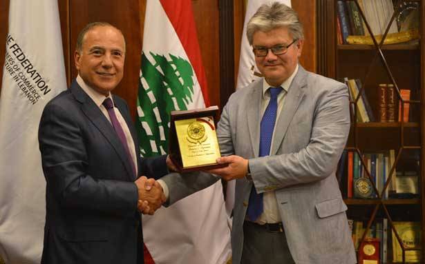 دبوسي عرض مع وفد روسي
إمكانيّة اعتماد مرفأ طرابلس للشحن