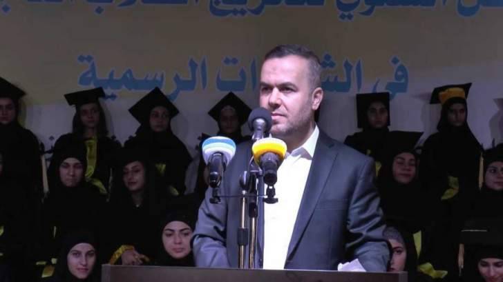 فضل الله: على رغم التهديد الأمني هناك عين صاحية ورجال متيقظون وأجهزة أمنية تعمل