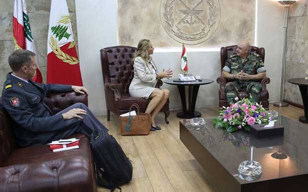 إستقبالات قائد الجيش